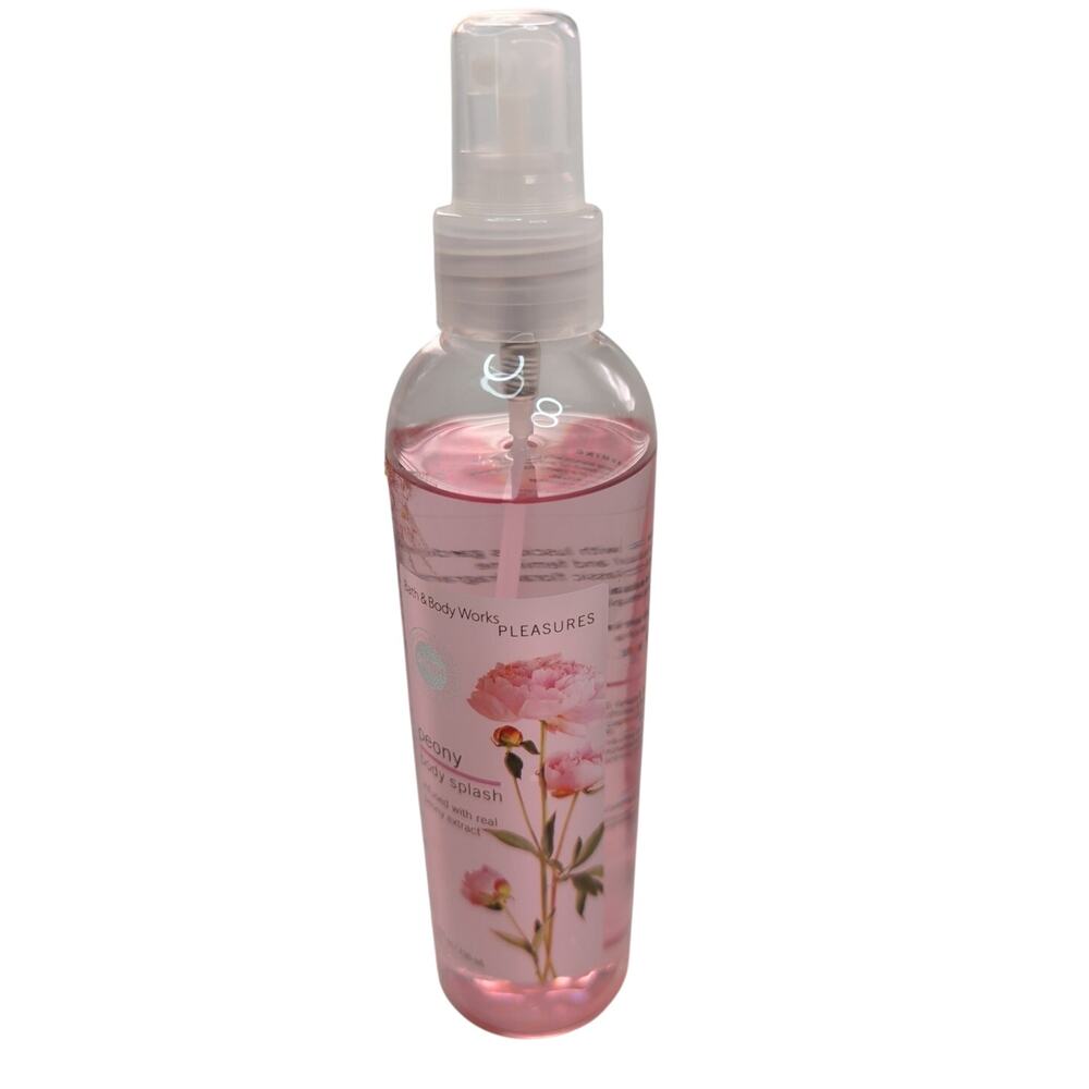 Bath & Body Works Pleasures Peony Body Splash Mist Spray - 8 fl oz Discontinued